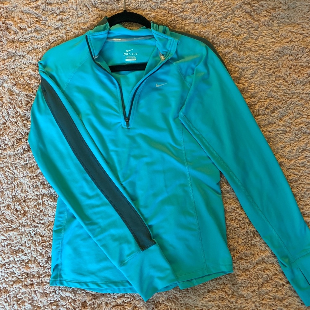 Blue Nike Dri Fit Top